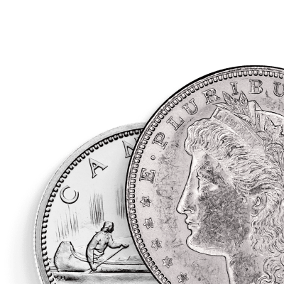90% 80% and 50% Silver Coins