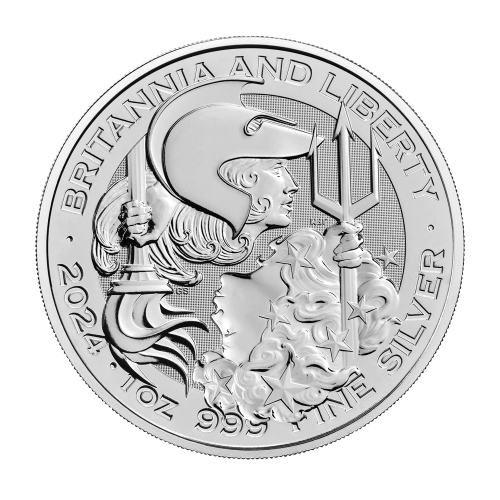 Pièce 1 once d'argent Britannia et Liberté 2024 | La Monnaie royale