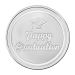 1 oz Happy Graduation with Cap Silver Round | Silvertowne Mint