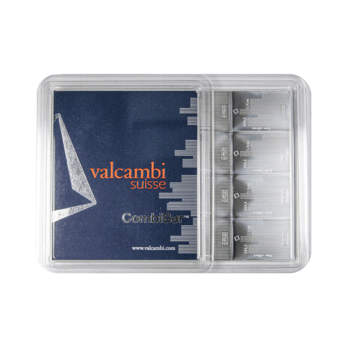 4 oz (16 x 1/4 oz) Skyline CombiBar Silver Bar | Valcambi