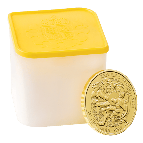 1 oz 2024 Beowulf and Grendel Gold Coin | The Royal Mint
