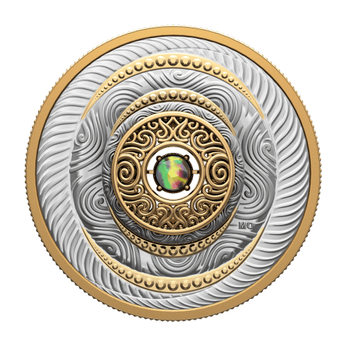 Pièce 2/3 once d'argent Ammolite dansante : Éléments de la nature - Air 2024 | Monnaie royale canadienne