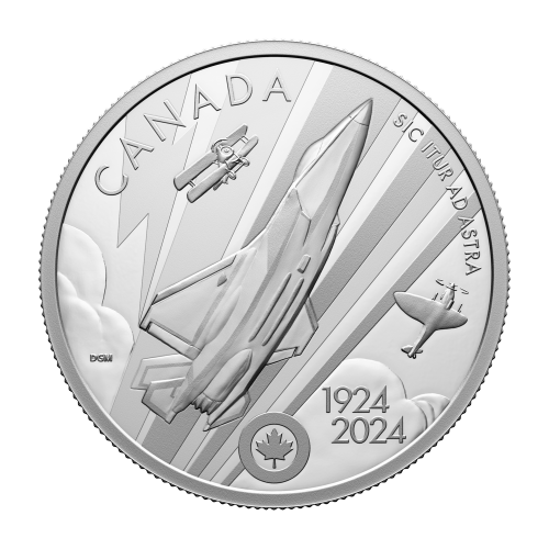 Pièce 1 once d'argent Le centenaire de l'Aviation royale canadienne 2024 | Monnaie royale canadienne