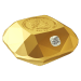 2024 Forevermark Black Label Cushion Cut Diamond Shaped Gold Coin | Royal Canadian Mint
