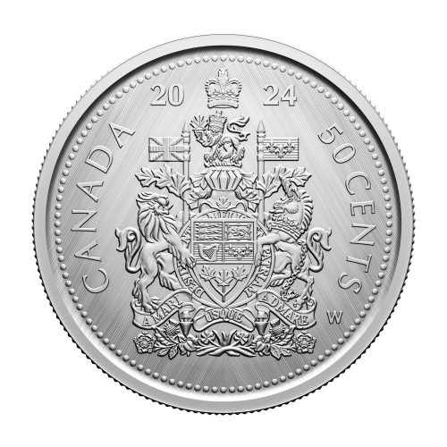 1 oz 2024 Tribute: Coat of Arms W Mint Mark Silver Coin | Royal Canadian Mint