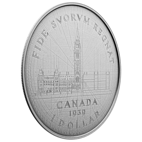 5 oz 2024 Emanuel Hahn's Original Sketch: Parliament Silver Coin | Royal Canadian Mint