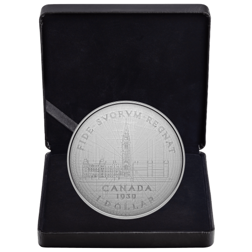 5 oz 2024 Emanuel Hahn's Original Sketch: Parliament Silver Coin | Royal Canadian Mint