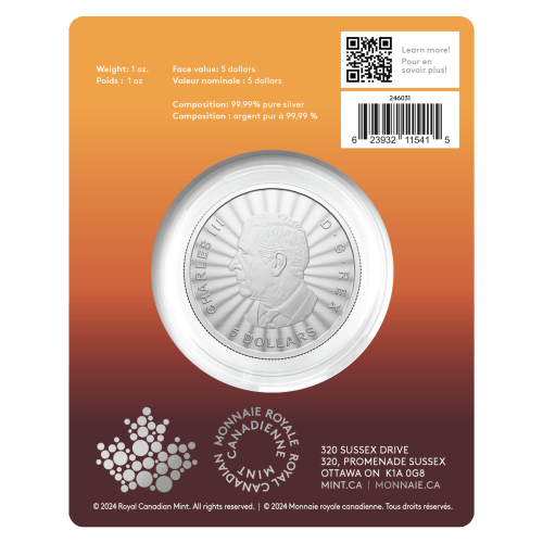 1 oz 2024 The Majestic Polar Bears Silver Coin | Royal Canadian Mint