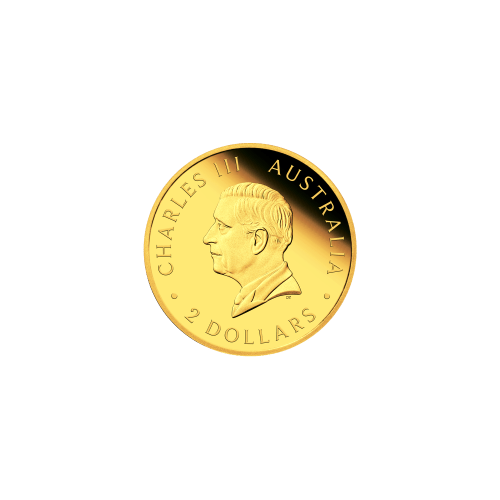 0.5 gram 2024 Australian Kangaroo Proof Gold Coin in Card | Perth Mint
