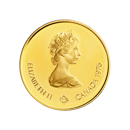 1976 $100 Montreal Olympic 22kt Gold Coin | Royal Canadian Mint