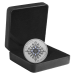1 oz 2024 Sapphire Jubilee Snowflake Brooch Silver Coin | Royal Canadian Mint