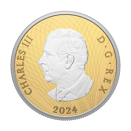 2 oz 2024 Sapphire Jubilee Snowflake Brooch Gold Coin | Royal Canadian Mint