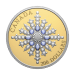 2 oz 2024 Sapphire Jubilee Snowflake Brooch Gold Coin | Royal Canadian Mint