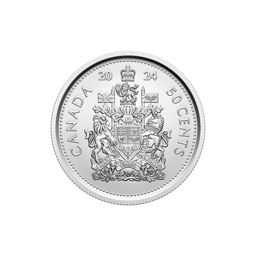Rouleau de pièces de circulation 50 centimes 2024 | Monnaie royale canadienne
