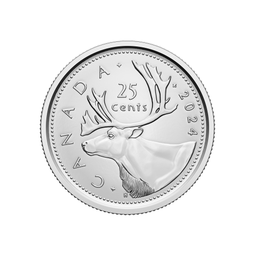 Collection de 5 rouleaux de pièces Premières pièces frappées 2024 | Monnaie royale canadienne