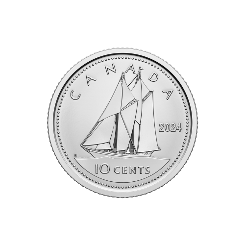 Collection de 5 rouleaux de pièces Premières pièces frappées 2024 | Monnaie royale canadienne