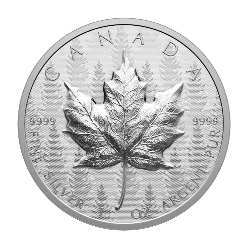 1 oz 2024 Ultra High Relief Maple Leaf Silver Coin | Royal Canadian Mint