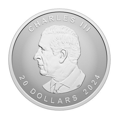 1 oz 2024 Ultra High Relief Maple Leaf Silver Coin | Royal Canadian Mint