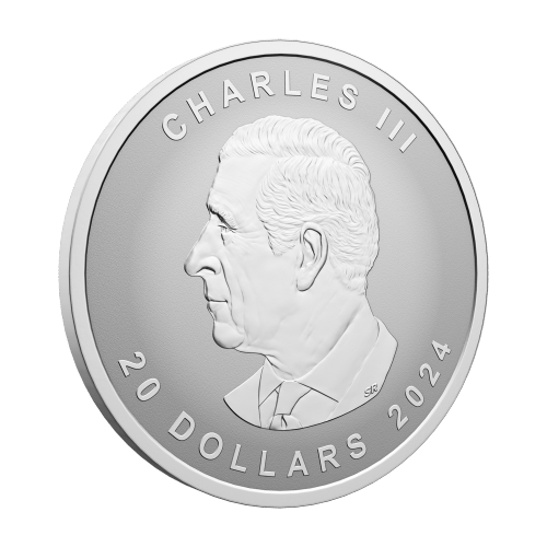 1 oz 2024 Ultra High Relief Maple Leaf Silver Coin | Royal Canadian Mint