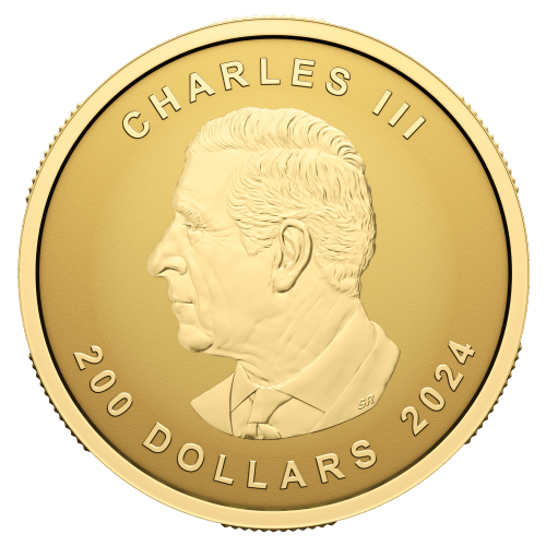 1 oz 2024 Ultra High Relief Maple Leaf Gold Coin | Royal Canadian Mint