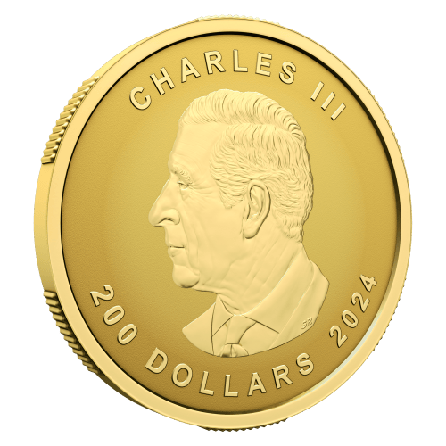 1 oz 2024 Ultra High Relief Maple Leaf Gold Coin | Royal Canadian Mint