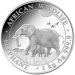 1 kilo 2022 Somalia Elephant Silver Coin | Bavarian State Mint