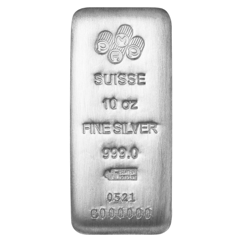 10 oz Silver Bar | PAMP Suisse