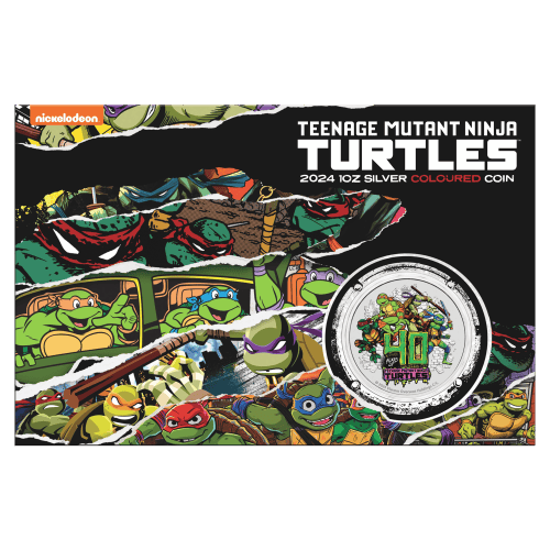 1 oz 2024 40th Anniversary of the Teenage Mutant Ninja Turtles
