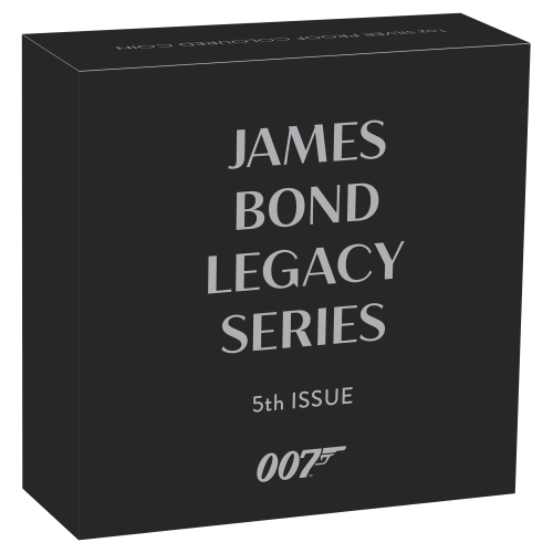 Pièce 1 once d'argent Épreuve numismatique 5e émission : Série Hommage à James Bond | Monnaie de Perth