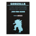 Lingot 1 once d'argent en forme de Godzilla Le Nouvel Empire coloré 2024 | PAMP Suisse