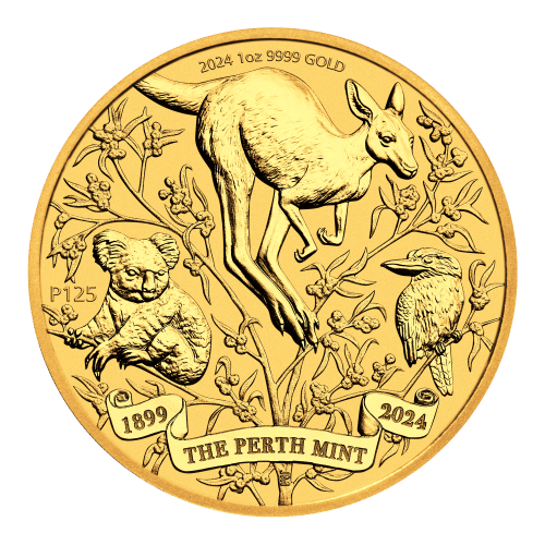 1 oz 2024 125th Anniversary Gold Coin | Perth Mint