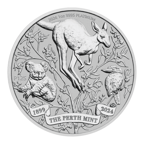 1 oz 2024 125th Anniversary Platinum Coin | Perth Mint