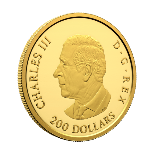 Pièce 1 once d'or Couronnes royales canadiennes 2024 | Monnaie royale canadienne