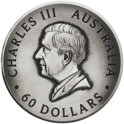 2 kilo 2024 Honey Bee Antiqued Silver Coin | Perth Mint