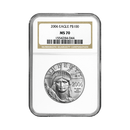 1 oz Random Year American Eagle NGC MS-70 Platinum Coin | United States Mint