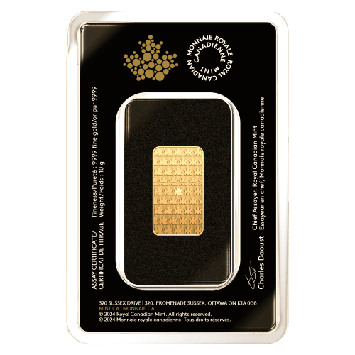 10 gram Gold Bar | Royal Canadian Mint