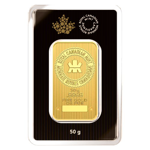 50 gram Gold Bar | Royal Canadian Mint