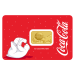 5 gram Holiday Coca-Cola Gold Bar | PAMP Suisse