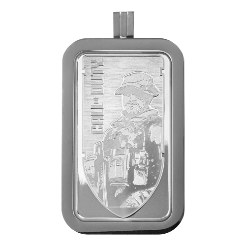 Lingot 1 once d'argent 20e anniversaire de Call of Duty : Modern Warfare | PAMP Suisse