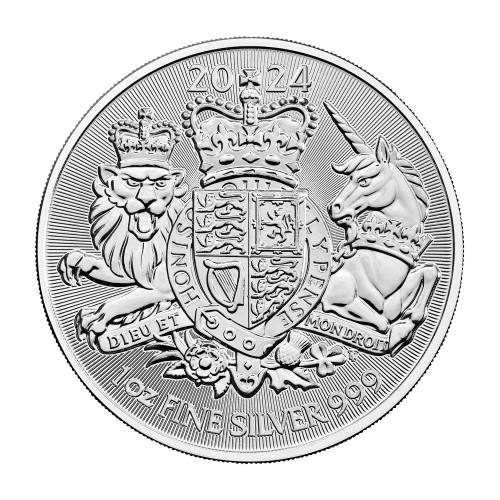 Pièce 1 once d'argent Armoiries 2024  La Monnaie royale