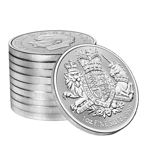 Pièce 1 once d'argent Armoiries 2024  La Monnaie royale