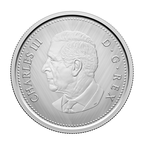 1 oz 2024 Tribute: Caribou W Mint Mark Silver Coin | Royal Canadian Mint