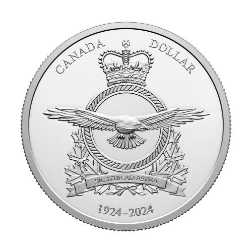 Set of 7 x 2024 100th Anniversary of the Royal Canadian Airforce Special Edition Silver Coins | Royal Canadian Mint