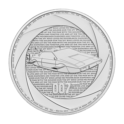 1 oz 2024 James Bond of the 1970s Silver Coin | The Royal Mint