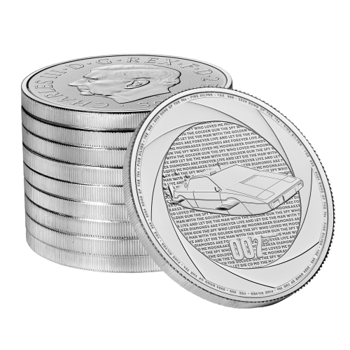 1 oz 2024 James Bond of the 1970s Silver Coin | The Royal Mint