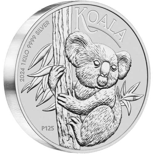 1 Kilo 2024 Australian Koala Silver Coin | Perth Mint | Silver