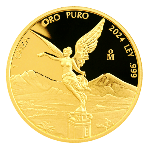1 oz 2024 Mexican Libertad Reverse Proof Gold Coin | Mexican Mint