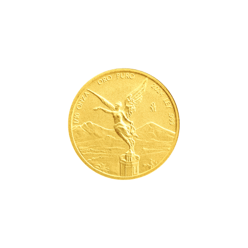 Pièce 1/10 once d'or Libertad mexicaine 2024 | Monnaie mexicaine