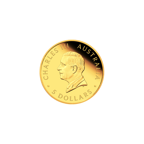 Ensemble de 5 pièces en or Épreuve numismatique 125ème anniversaire du Souverain de la Monnaie de Perth 2024 | Monnaie de Perth