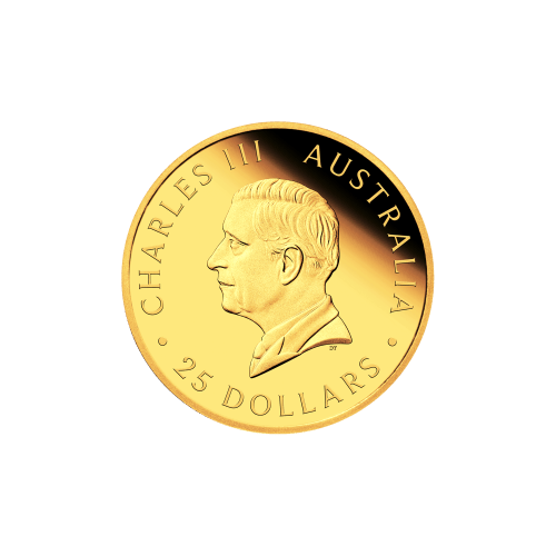 Ensemble de 3 pièces en or Épreuve numismatique 125ème anniversaire du Souverain de la Monnaie de Perth 2024 | Monnaie de Perth